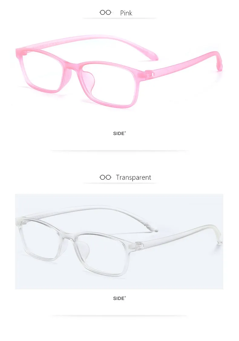 YIMARUILI Ultraleichtes und bequemes Brillengestell für Herren und Damen, TR90, schraubenloses Design, optisches Brillengestell X1 – Detail 12
