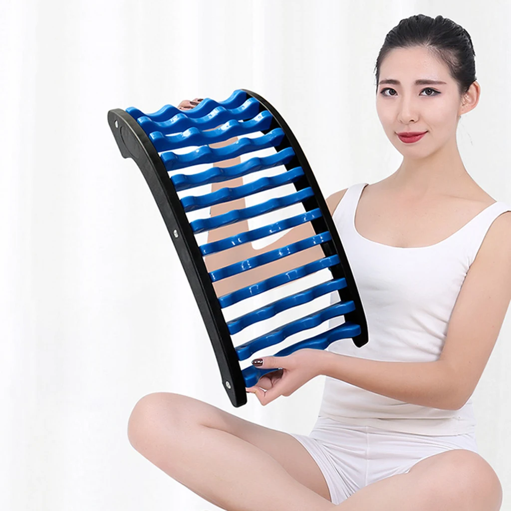 Back Massager Stretcher Lumbar Support Relaxation Stretch Equipment Spinal Orthosis Spine Pain Relief Home Fitness Massage Tools