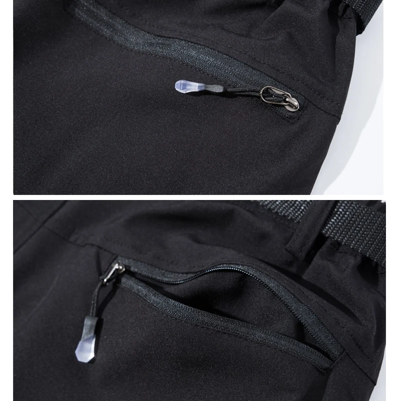 TRVLWEGO Men's Elastic Waist Pants Camping Hiking Man Summer Outdoor Sport Trekking Cycling Travel Quick Dry Trousers - Image 4