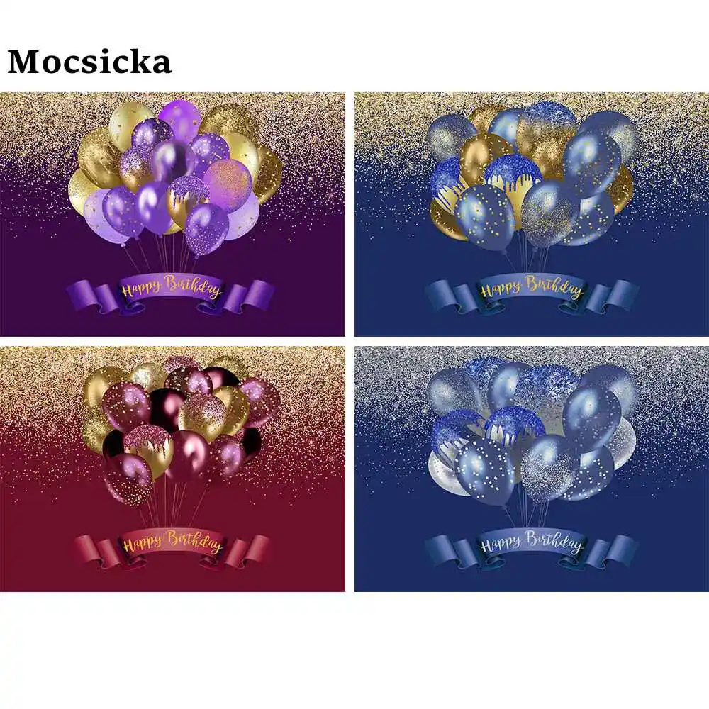 

Mocsicka фон для фотосъемки с днем рождения Золотой блестящий фон для фотосъемки в горошек украшение на годовщину для взрослых