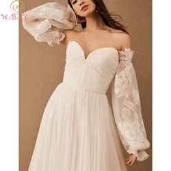 Organza Sleeves Wedding Cover Up Lace Applique Bridal Bolero White Ivory for Wedding Party Wear Women Cape Shrug