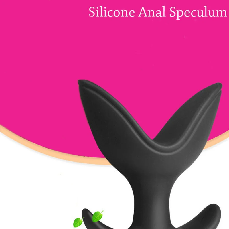 Soft Silicone V Port Anal Plug SM Toys Opening Butt Plug Speculum Prostate G-spot Massage Anal Sex Toys Faloimitator Woman O4