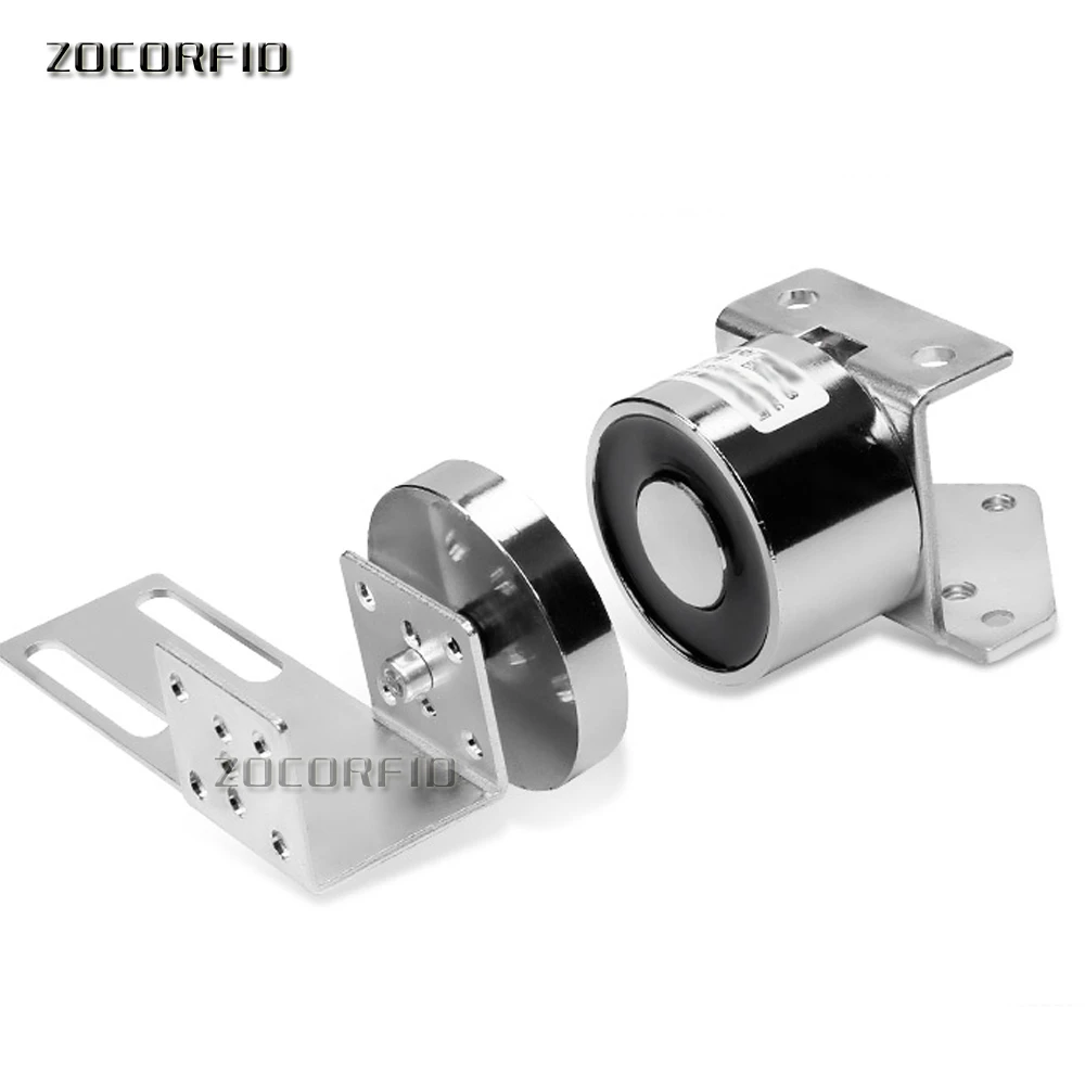 DC12V Suction-60KG automatic doors suction /Electro Holding Magnet for fire door magnetic door