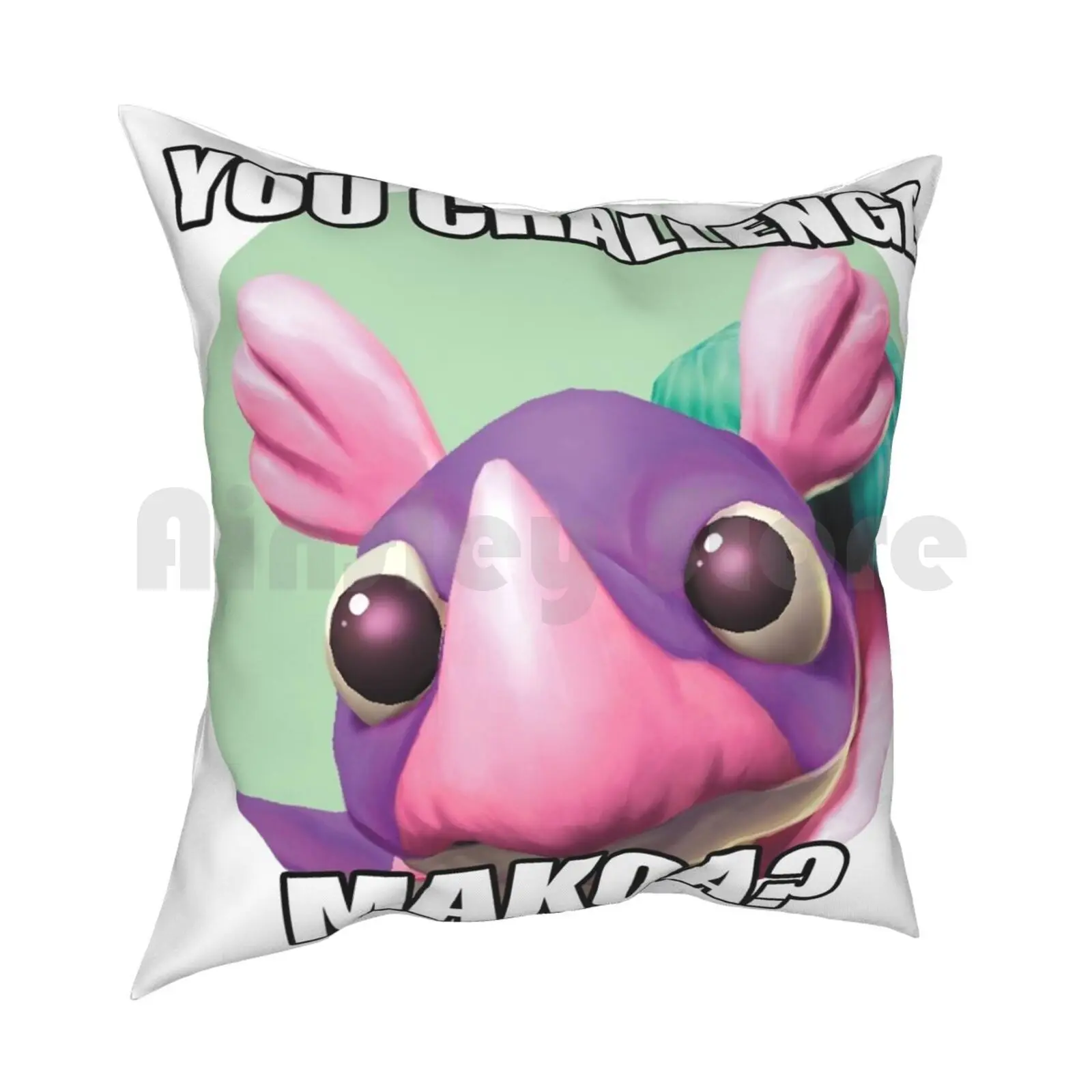 You Challenge Makoa ? Pillow Case Printed Home Soft DIY Pillow cover Makoa Paladins Game Games Rpg Videogames Esport Esports