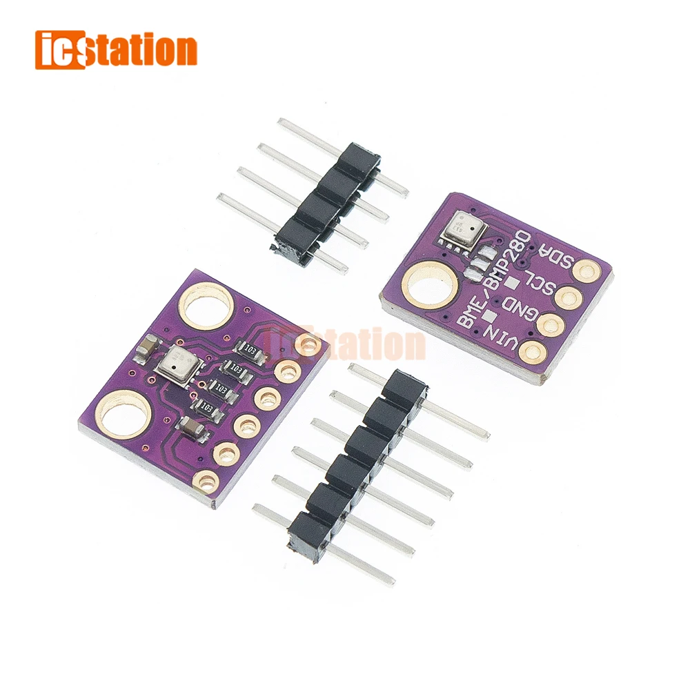 Цифровой датчик температуры и влажности BME280 5 в 3,3 В, модуль датчика атмосферного давления I2C SPI 1,8-5 В