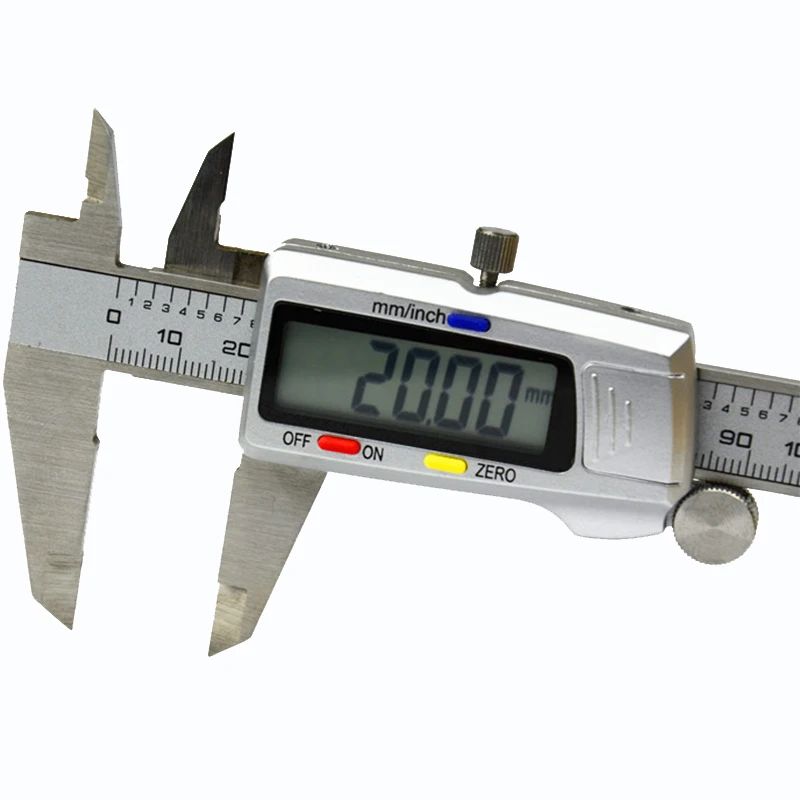 Imagem -04 - Digital Metal Cassete Vernier Paquímetro Digital Paquímetro Micrômetro Digital de Fibra de Carbono 0150 mm Aço Inoxidável