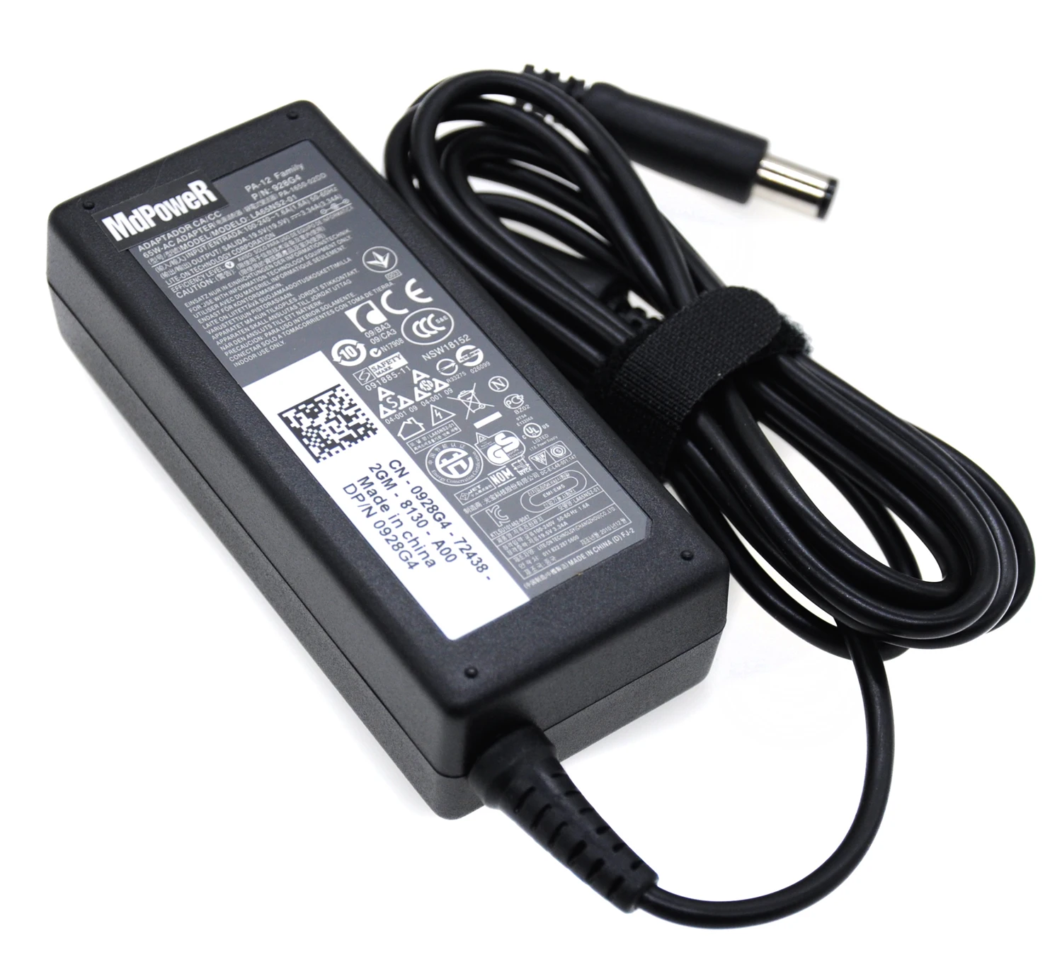 Imagem -05 - Original 19.5v 3.34a 15 65w ac Carregador Adaptador para Dell Latitude3000 3550 3560 Ha65ns500 La65nm130 La65ns1-00 La65ns2-01