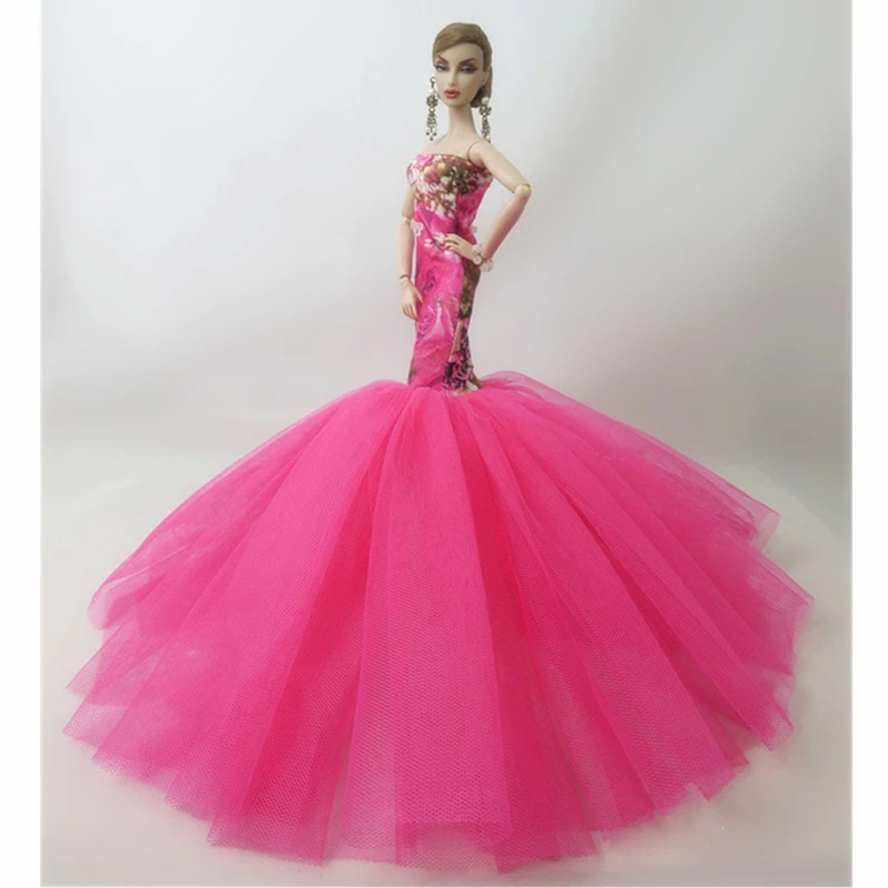 The clothes for barbie cocktail dress