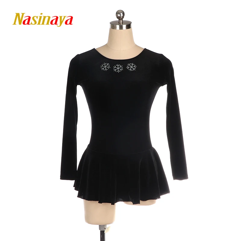 Customized Children'S Women'S Figure Skating Costumes, Dance Dresses, Dress Skating Skirts, Competition Clothes, Black