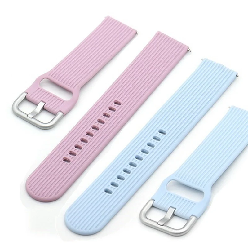 20mm para samsung galaxy assistir ativo 2 40mm 44mm engrenagem s2 clássico esportes assistir banda para huawei assistir 2 pro gt2 42mm pulseira