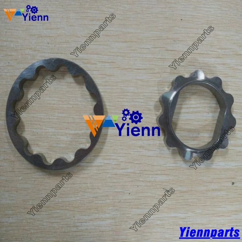 For Yanmar 3TNV76 Oil Pump Inner Rotor 119717-32110 & Outer Rotor 119717-32120 Part For DENYO TLG-12ESX TLG-15/17ESX Generator