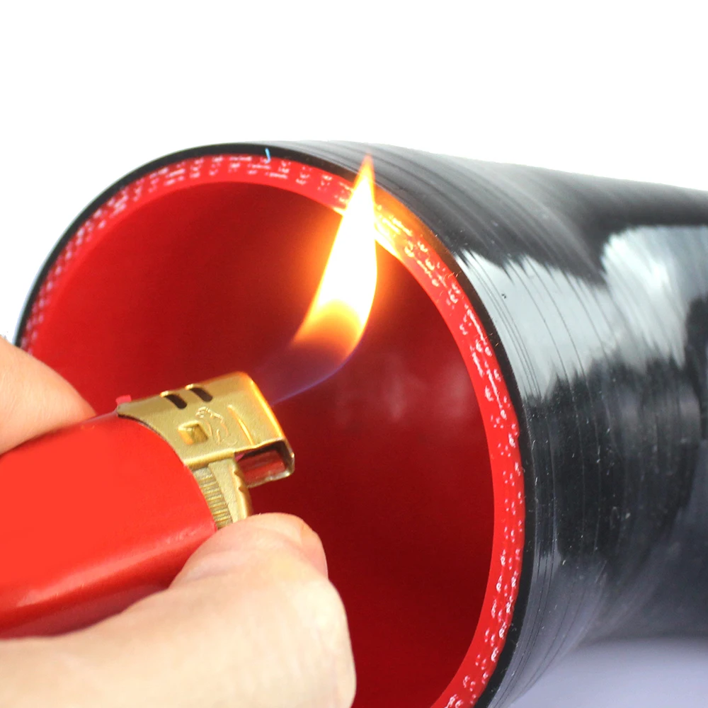Tube en caoutchouc de menuisier pour le tuyau d\'admission d\'air froid de refroidisseur intermédiaire R-EP 0 degré tuyau droit de silicone/tube 38 45