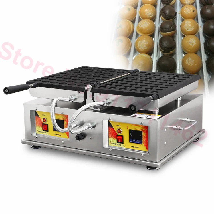 Commercial Egg Bubble Waffle Maker QQ Egg Puff Stove Mini Castella Sponge Cake Machine Nonstick Pan