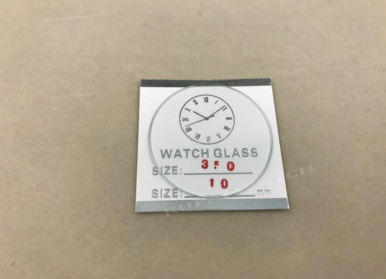 Wholesale 138cs 1.0MM Thick Flat Mineral Watch Glass Select Size from 16mm to 50mm for Watchmakers and Watch Repair