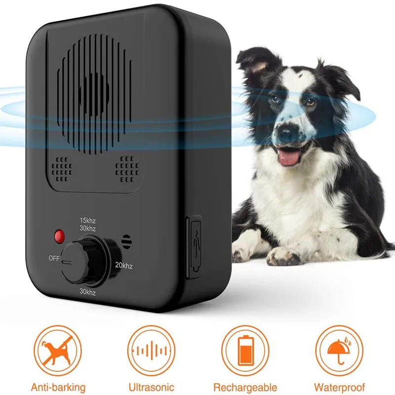 Pet Dog Repeller Automatic Ultrasonic Anti-Barking Device