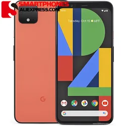 Unlocked Original Google Pixel 4XL 6.3 inch P-OLED Snapdragon 855 6GB 64GB Octa Core Andorid 10 Dual Rear Camera Mobile phone