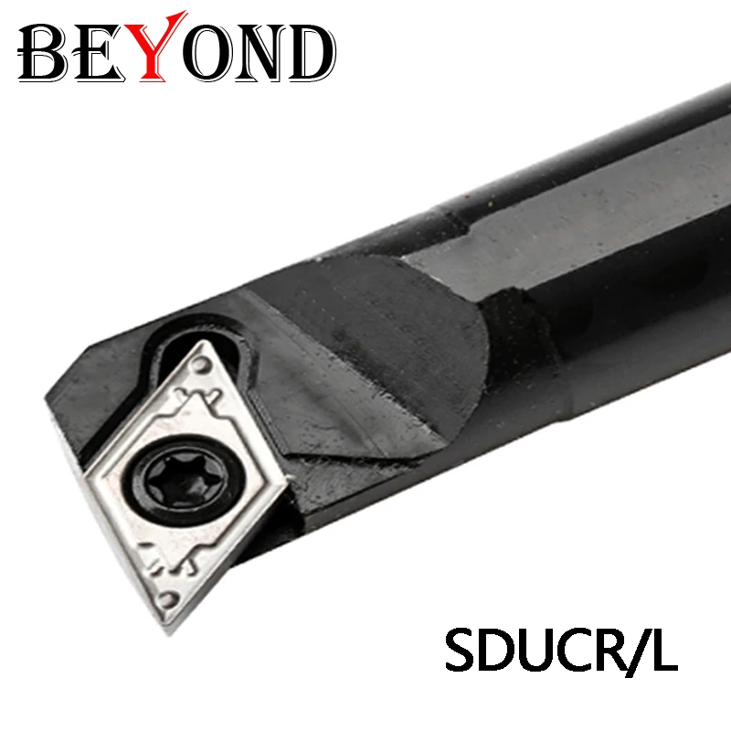 BEYOND SDUCR S08K S10K S12M S14N S16Q S20R S25S S32T SDUCL SDUCR07 Internal Turning Tool Holder Lathe Cutter Boring Bar Inserts