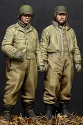 1/35 model kit resin kit US AFV Crew Set (2 Figures)