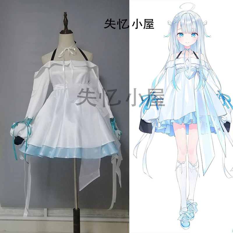 GAMERS YouTuber Amatsuka Uto Cosplay Costumes Women Cute Dress Halloween Carnival Uniforms Custom Made 001