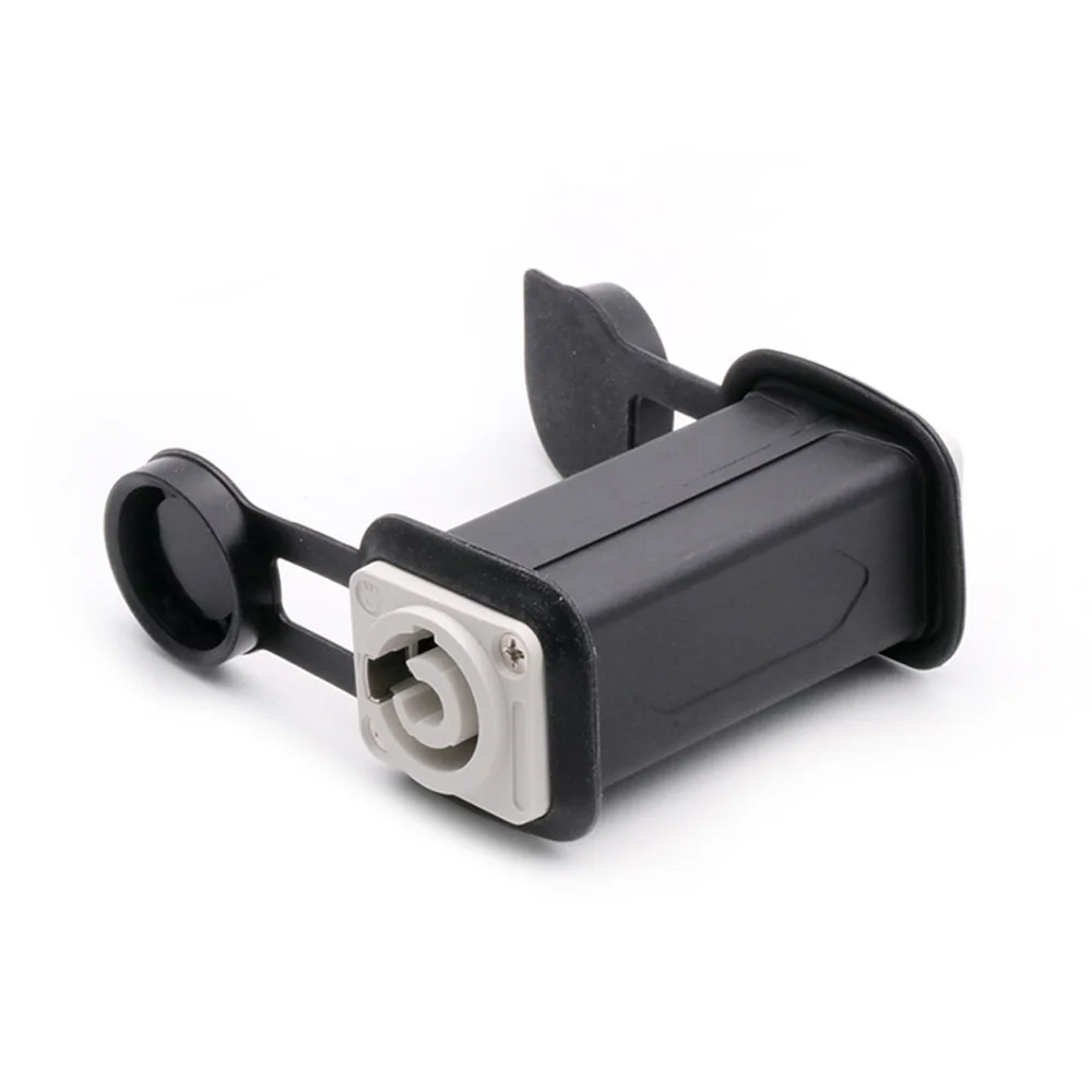 10pc 3PIN Speaker Plug Power AC Coupler Extender Connector Waterproof Power Connector Female Panel Mount Jack to Jack Adapter