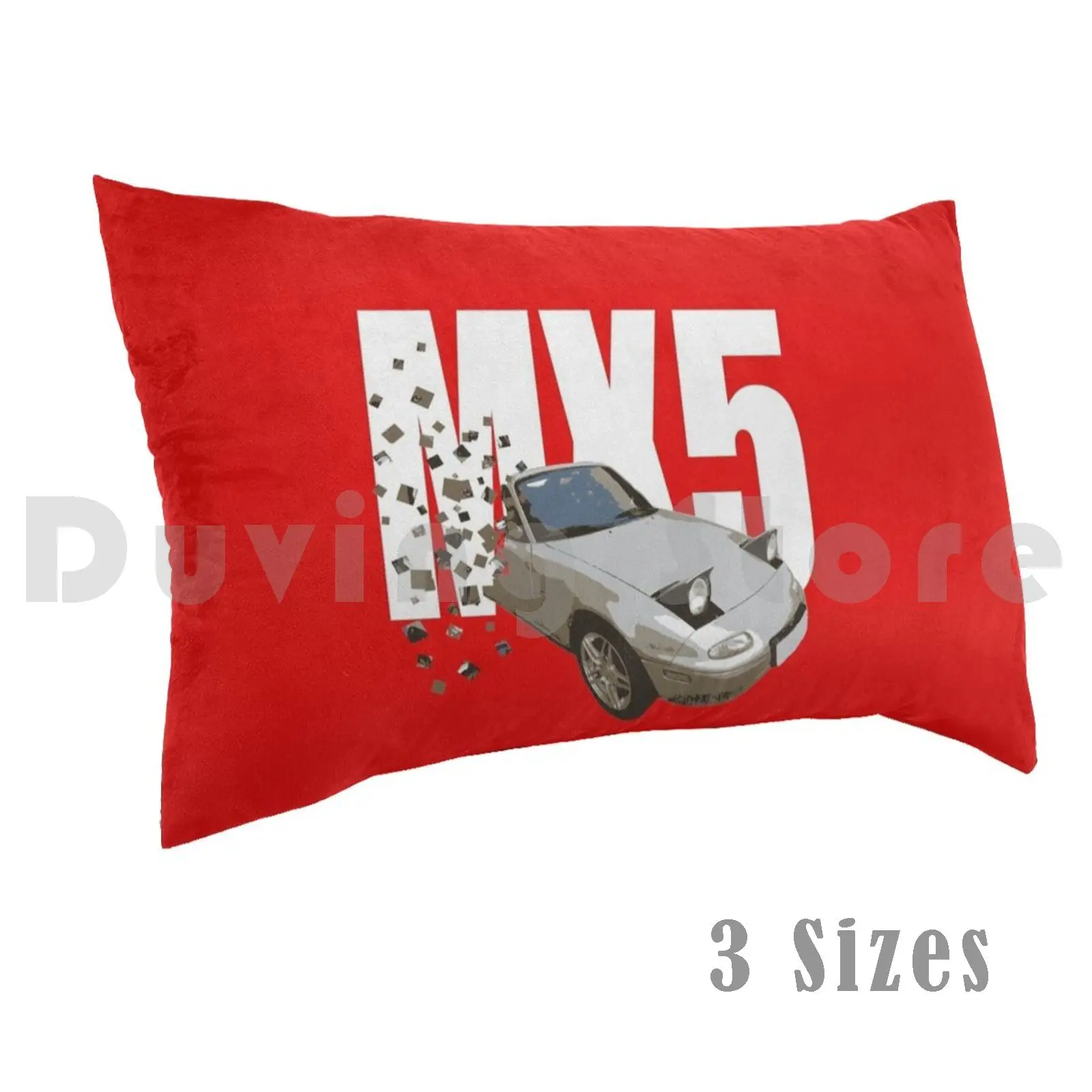 Mazda Mx5 Classic Japanese Sports Car Pillow Case Printed 50x75 Mazda Mx5 Classic Cars Sports Car Japanese