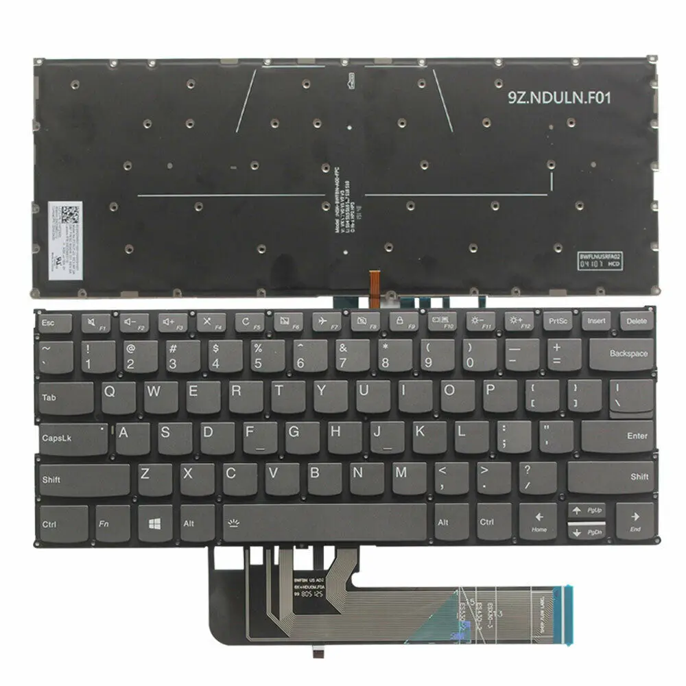 

Keyboard US Backlit For Lenovo Yoga 730-13IKB 730-13IWL 730-15IKB 730-15IWL New