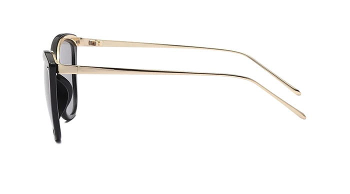0-0,5-0,75-1,0 zu-4,0 Frauen Katze Auge Polarisierte Rezept Sonnenbrille Für Die Kurzsichtig Brille transparent Tee Rahmen – Detail 7