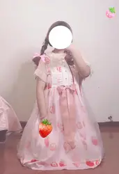 Lolita słodka słodka sukienka wysokiej talii sukienka w stylu wiktoriańskim kawaii dziewczyna moda koronka w stylu vintage bowknot duży rozmiar duży rozmiar XL-3XL cosplay