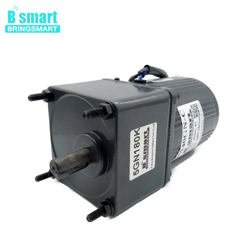 7.5 To 600RPM Electric Motor 220V Single Phase AC Motor Control Speed 50Hz/60Hz Induction Motor 40W With Motor Speed Regulator