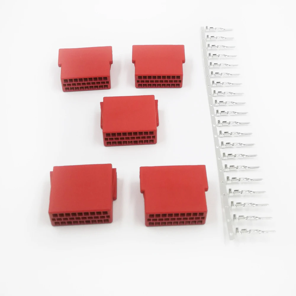 Biurlink ISO Standard Female Connectos Car Radio MINI ISO 20Pin Socket for Volkswagen AUDI Skoda