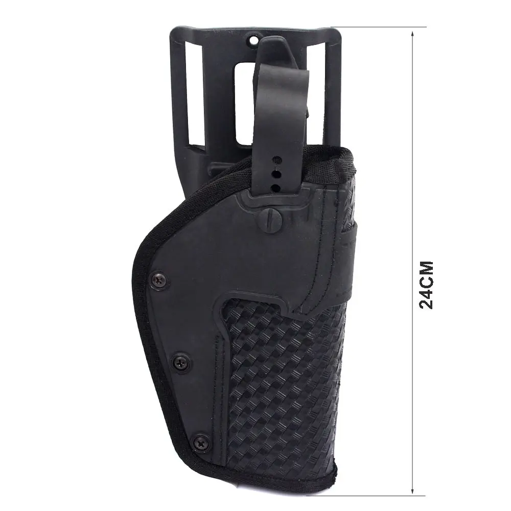 TTGTACTICAL Basketweave Duty Holster, Universal Gun Holster Right Hand, Fits All Medium/Large Handgun