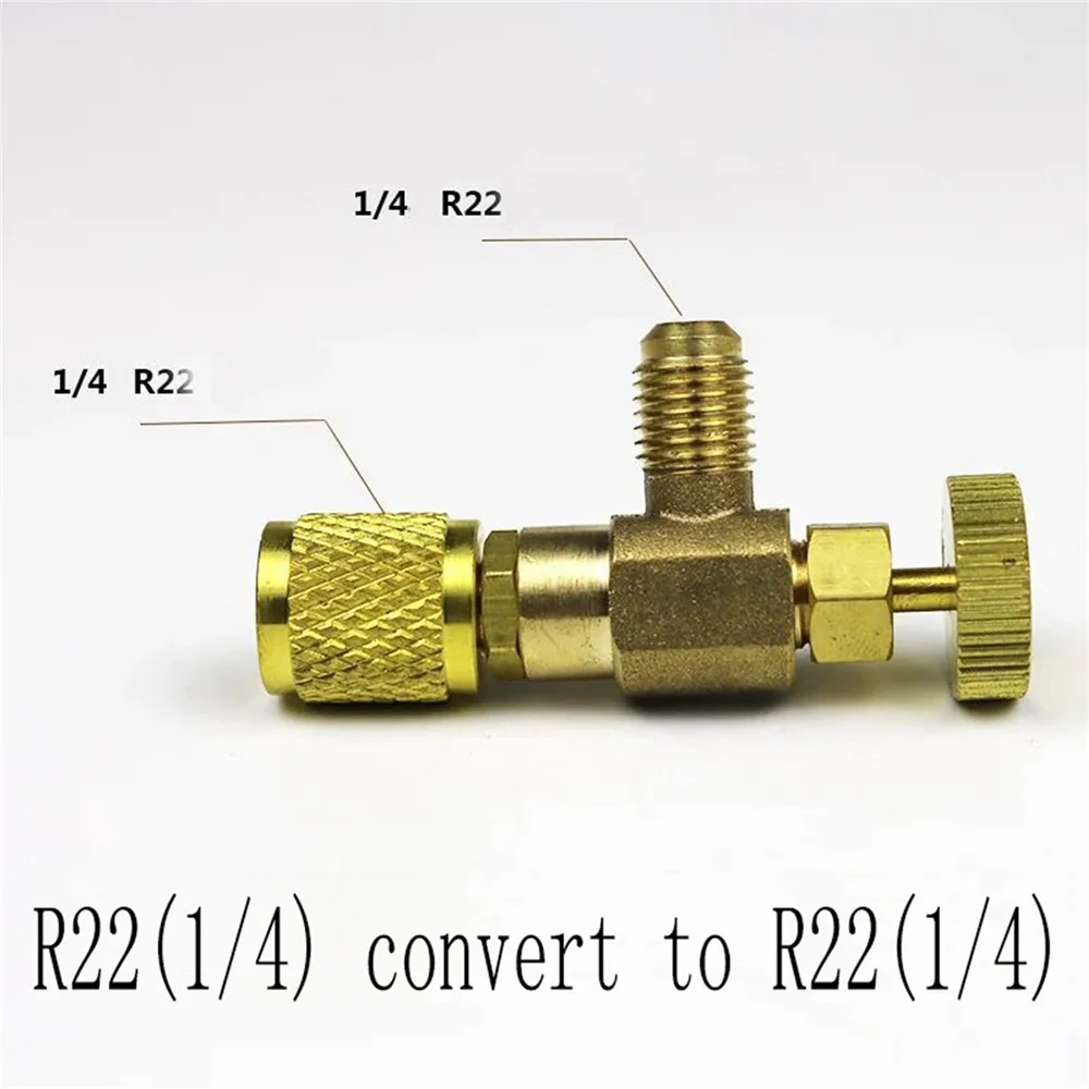 High Quality Liquid Safety Valve R410A R22 Air Conditioning Refrigerant 1/4 