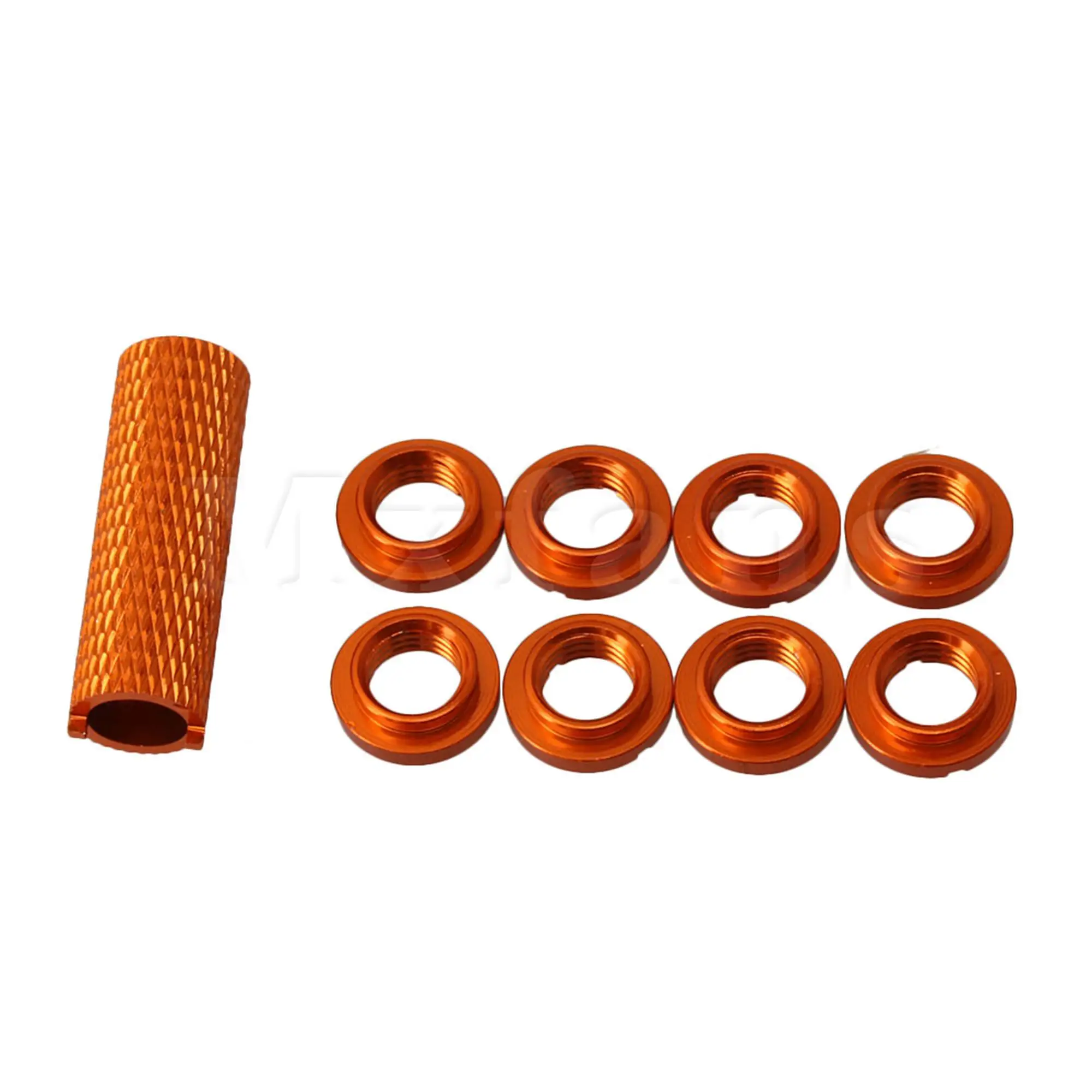 Mxfans 8pcs Orange Replacement for N10266-OR Radio RC Switch Nut