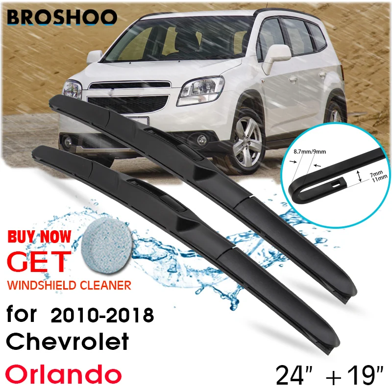 Car Wiper Blade Front Window Windscreen Windshield Wipers Blades Auto Accessories For Chevrolet Orlando 24