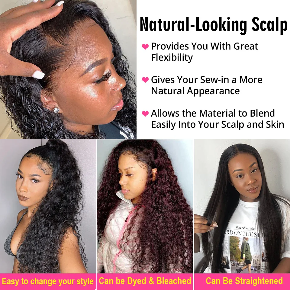 13x4 13x6 Lace Front Human Hair Wigs Deep Wave Wig 360 Lace Front Wigs for Black Women Alibaby Curly Human RemyHair Wig