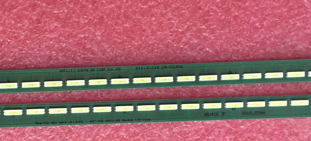 100% New 2pcs/Kit LED strip for LG TV 65UF770T 65UH6150 65UF7690 LC650EQF 6922L 0143A 6916L 2183A 2184A 65 V15 AR13 UD REV 0.6