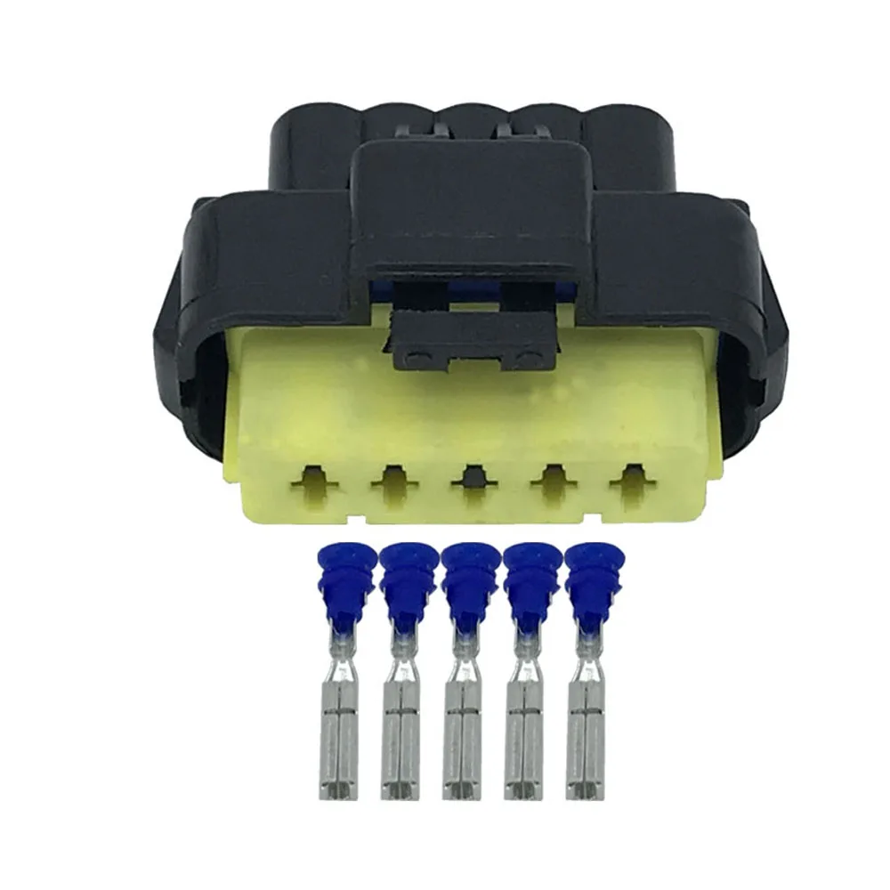 

5 Pin Waterproof Connectors Automotive Connectors with Terminal 211PC053S4026, DJ7051Y-2.8-21 5P