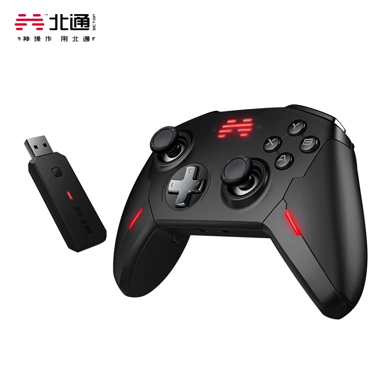 Original Betop Zeus Gamepad BTP-T6การสั่นสะเทือนSomatosensory Game ControllerสำหรับN-Switch Steam Mechanical Gamepad