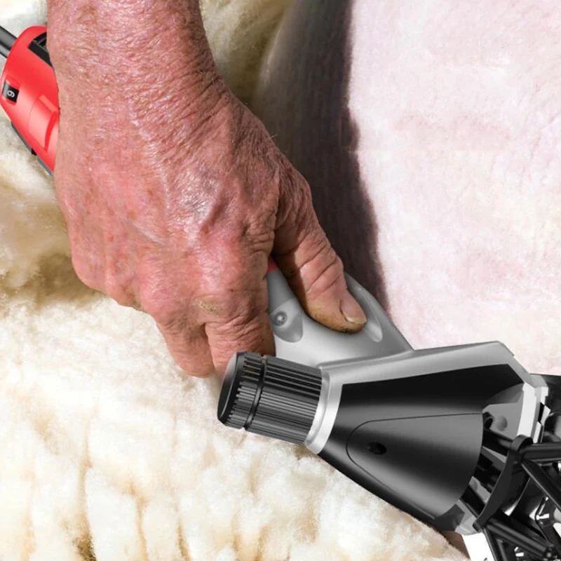 200V 13 Tooth Straight Cutter Sheep Goat Shearing Machine Electric Wool Shears Scissor Speed Regulating Animal Shearing Tool