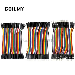 Dupont Line 40pcs 10CM 40Pin Male to Male + Male to Female and Female to Female Jumper Wire Dupont Cable for Arduino DIY KIT new