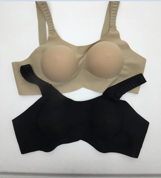 Soutien-gorge en silicone réaliste pour homme, sous-vêtements, faux seins, insert de poitrine, seins crossdresser, CD