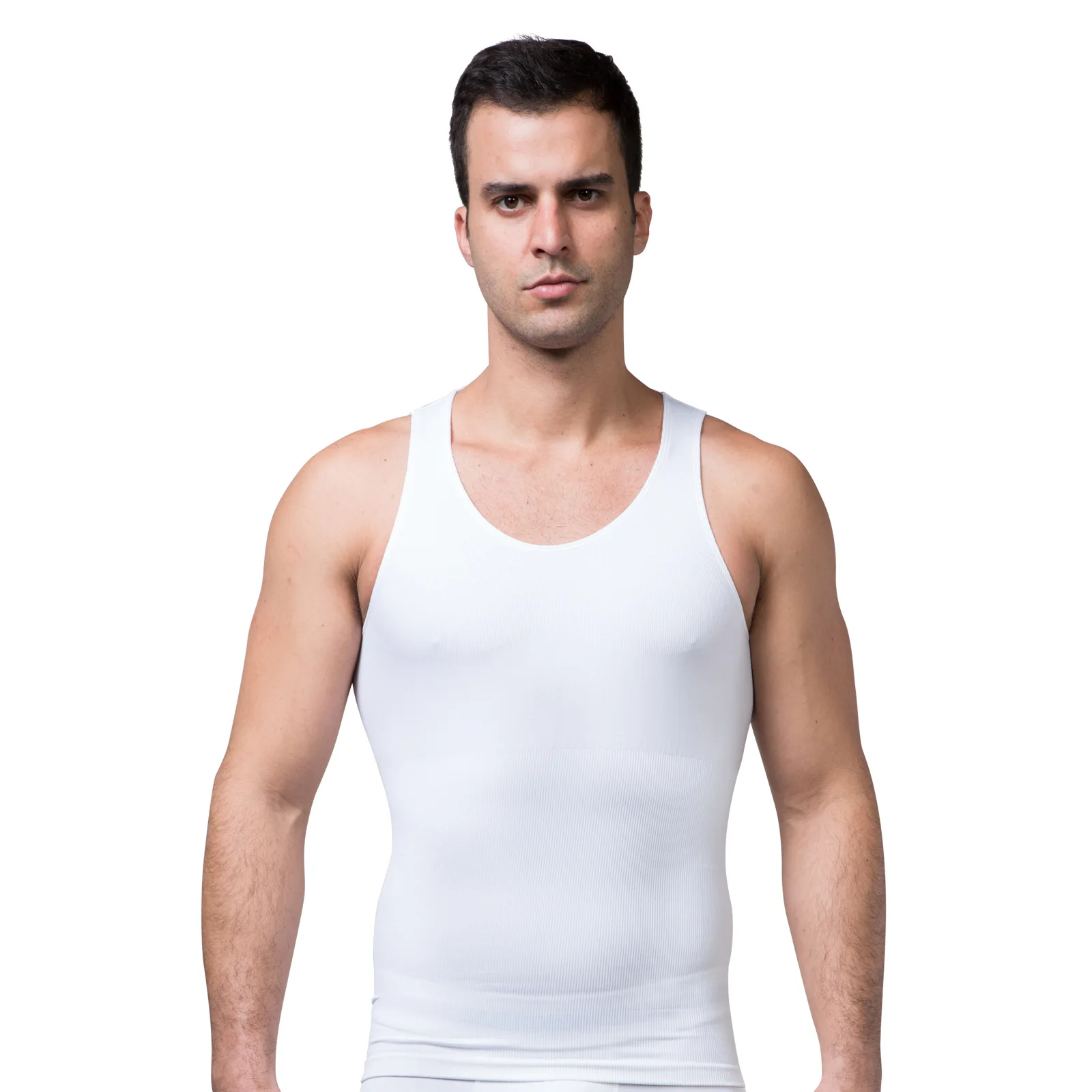 Men's Body Shaping Clothes Seamless Underwear Belly Closing Corset Sweat Absorbing Sports Vest