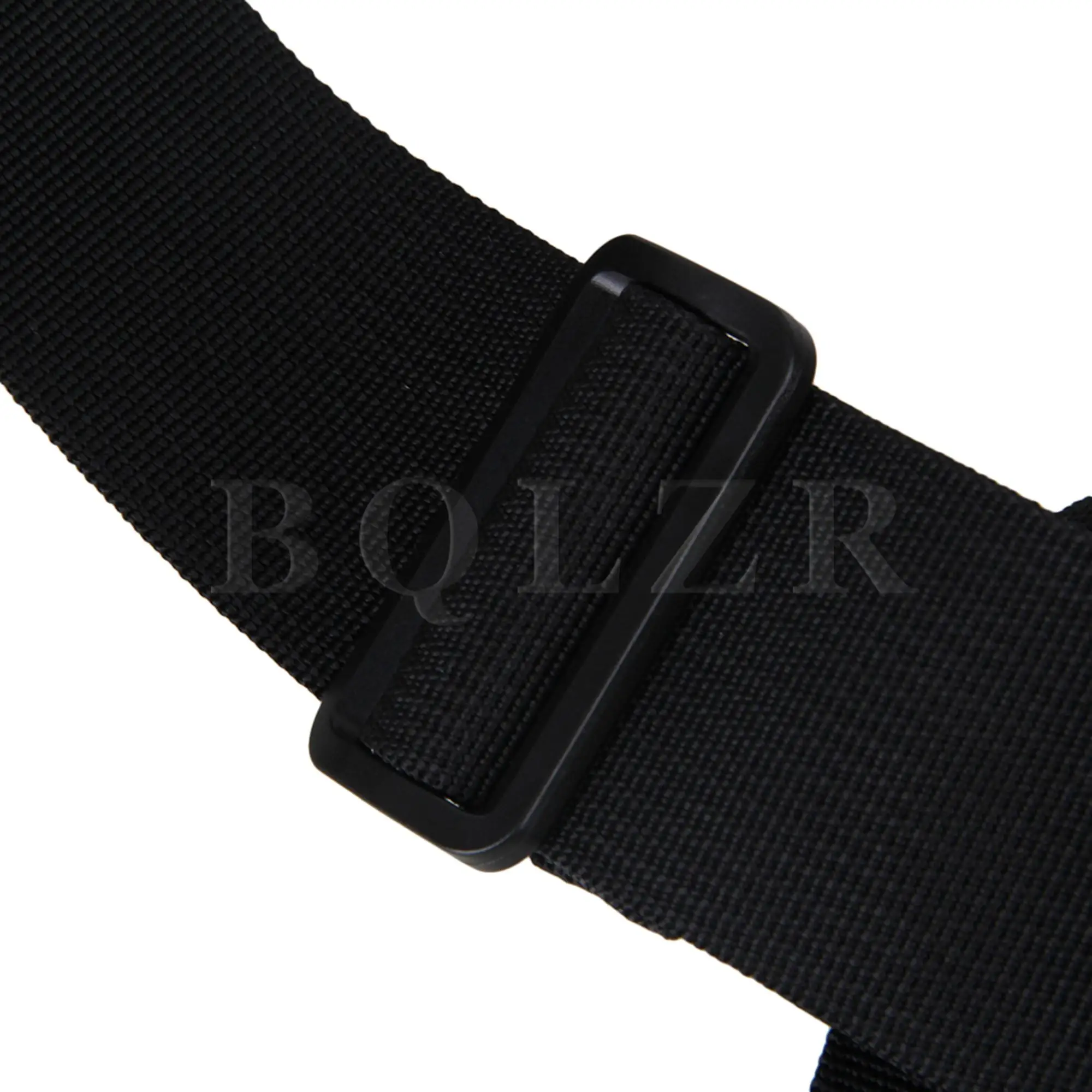 BQLZR-Bolso de plástico negro ajustable para ordenador, correa de PP, correa de hombro para portátil, 50mm