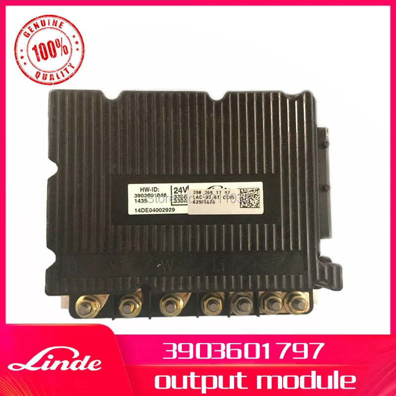 

Linde forklift genuine part 3903601797 output module used on 1158 electric pallet truck T20AP-04 T20SP new service spare part