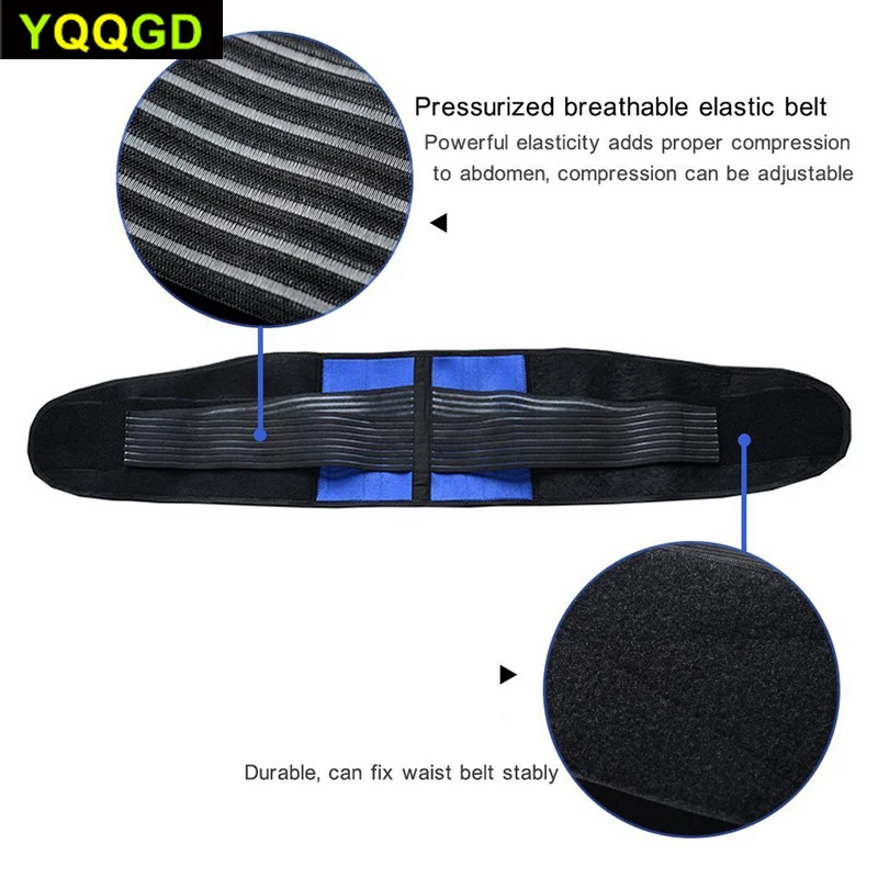 1Pcs Adjustable Neoprene Double Pull Lumbar Support Lower Back Belt  Pain Relief Band Waist Belt,Waist  Exercise Support