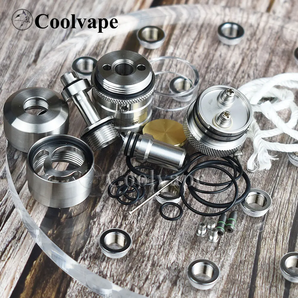 Coolvape Steamtuners Flash E Damp V4.5S Rta 23Mm Rta Fev V4.5 Rta Verstuiver 4.5Ml 316SS Rta Rebuildable Tank verstuiver