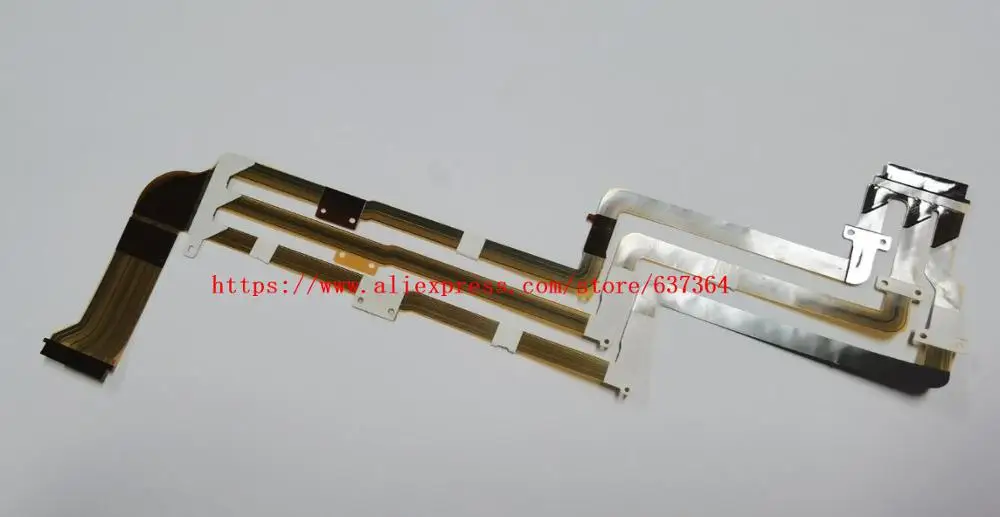 Cabo flexível lcd para câmera de vídeo, peça de reparo para câmera de vídeo sony tablete pj660 pj630 pj650 e cx630 cx630e