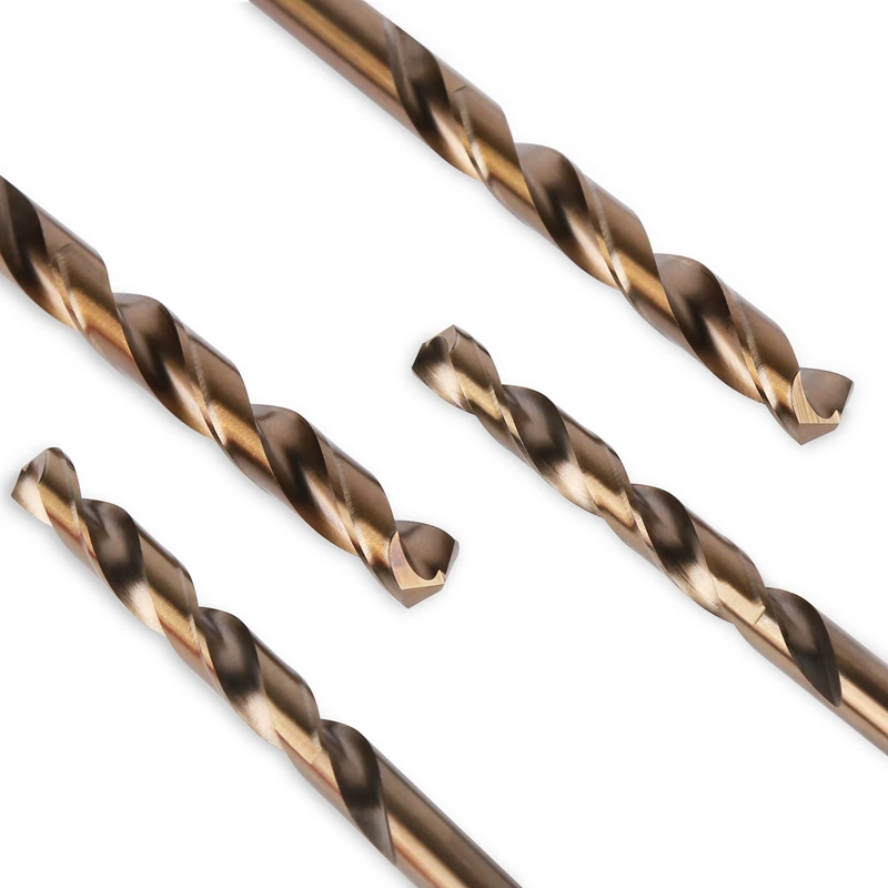 HSS M35 Spiralbohrer 3,0-13mm Gerader Schaft Lochsäge für Edelstahl, Aluminium, Eisen, Holz, Kunststoff, Metallbohrer – Detail 14