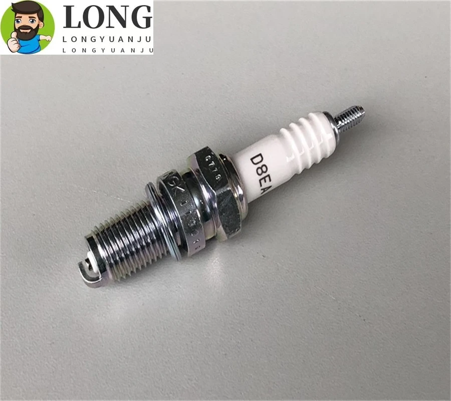 Motorcycle spark plug D8EA zongshen cqr loncin cb250 re250 atv quad kayo pit bike 156FMI-2 Engine CG125 250 Spark Plug