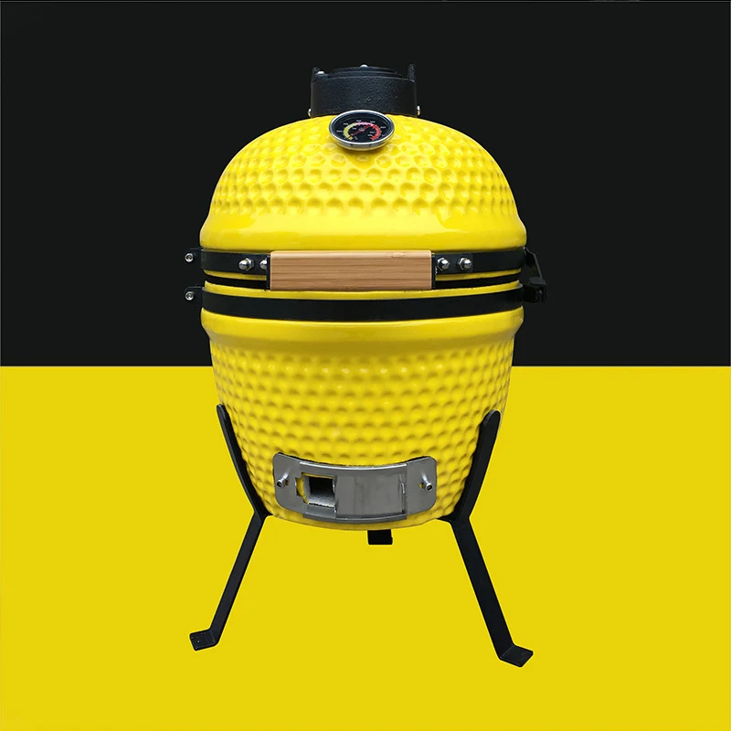 A cor portátil da grade do churrasco da casa do bbq do carvão do bbq cerâmico de 13 polegadas pode ser personalizado churrasco/fumado/cozido